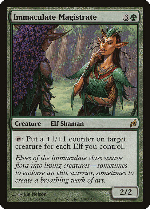 Immaculate Magistrate (219) [Lorwyn]