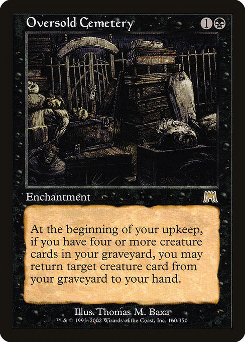 Oversold Cemetery (160) [Onslaught]