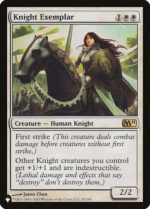 Knight Exemplar (M11-20) [The List]