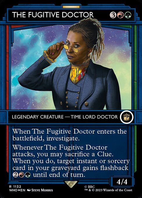 The Fugitive Doctor (1132) [Doctor Who] [Showcase, Borderless]