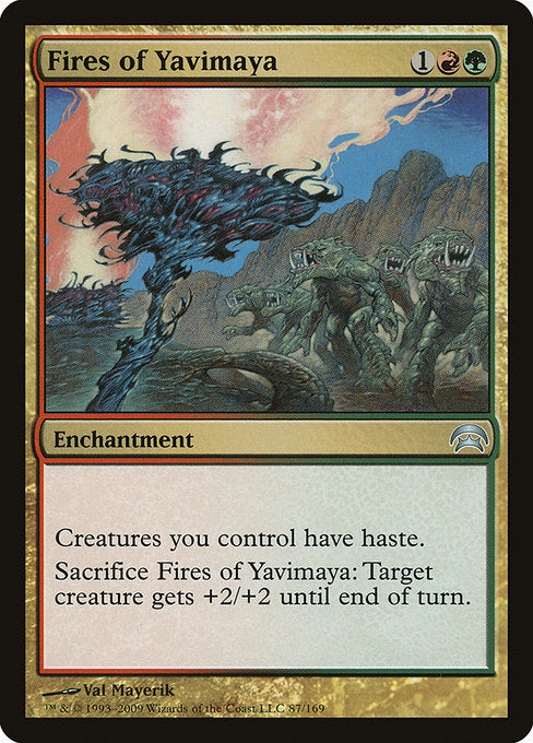 Fires of Yavimaya (87) [Planechase]
