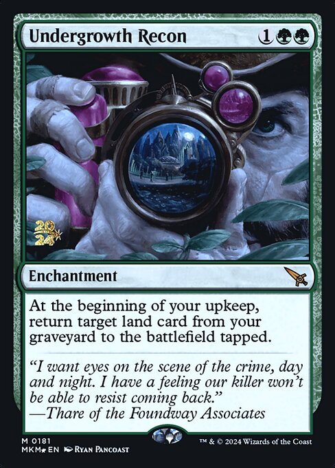 Undergrowth Recon (181s) [Murders at Karlov Manor Promos]