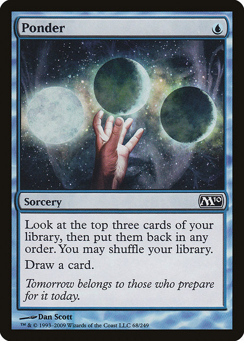 Ponder (68) [Magic 2010]