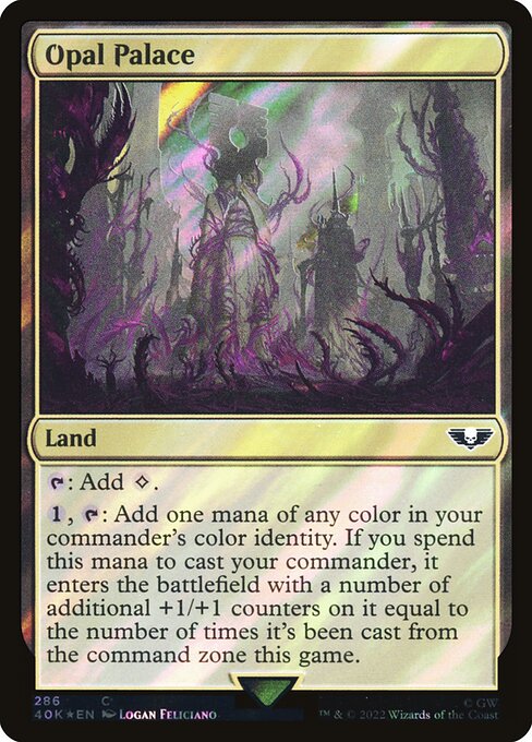 Opal Palace (286★) [Warhammer 40,000 Commander]