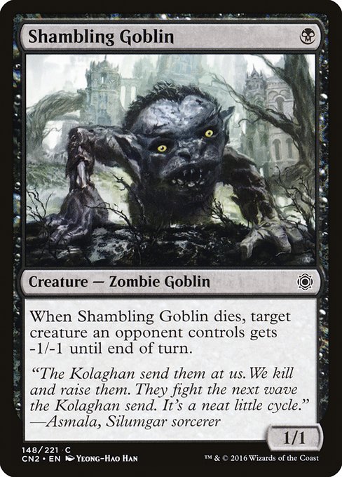 Shambling Goblin (148) [Conspiracy: Take the Crown]