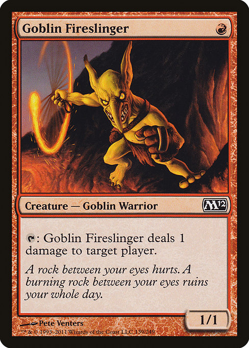Goblin Fireslinger (139) [Magic 2012]