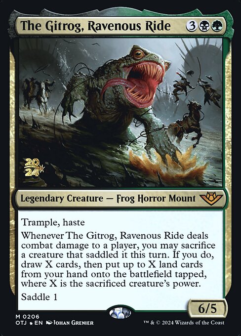 The Gitrog, Ravenous Ride (206s) [Outlaws of Thunder Junction Promos]