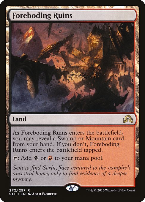 Foreboding Ruins (272) [Shadows over Innistrad]
