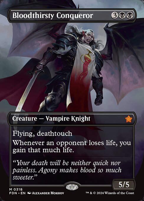 Bloodthirsty Conqueror (318) [Foundations]