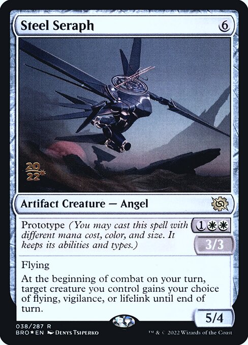 Steel Seraph (38s) [The Brothers' War Promos]