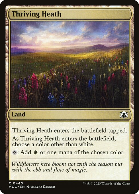 Thriving Heath (440) [March of the Machine Commander]