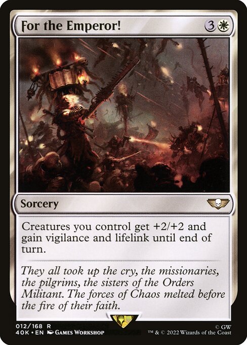 For the Emperor! (12) [Warhammer 40,000 Commander]