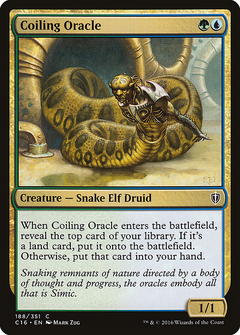 Coiling Oracle (188) [Commander 2016]