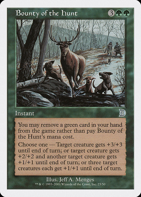 Bounty of the Hunt (23) [Deckmasters]