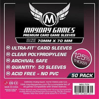 MDG7134 PREMIUM SMALL SQUARE 70MM X 70MM 50 Mayday Sleeves image 0