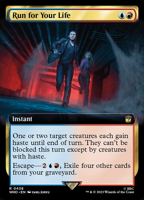 Run for Your Life (438) [Doctor Who] [Extended Art]