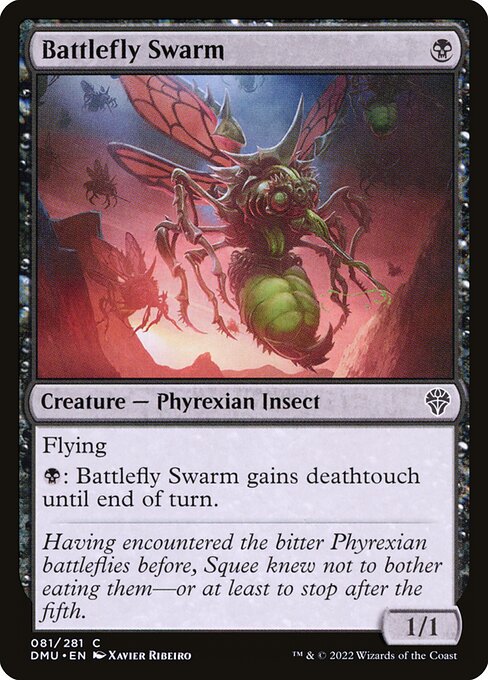 Battlefly Swarm (81) [Dominaria United]