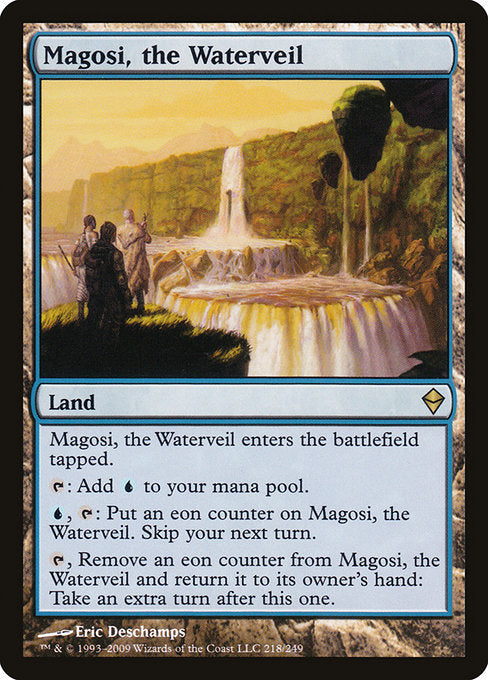 Magosi, the Waterveil (218) [Zendikar]