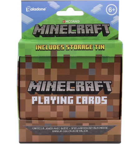 Minecraft Playing Cards w/ Tin image 0