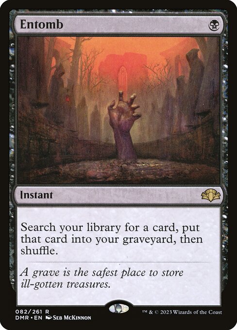 Entomb (82) [Dominaria Remastered]