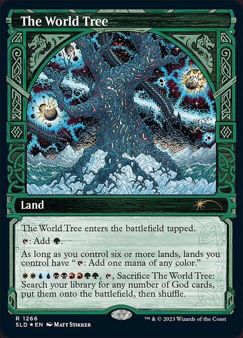 The World Tree (1266) [Secret Lair Drop] [Showcase]