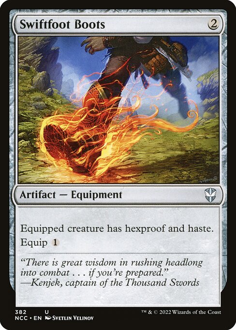 Swiftfoot Boots (382) [New Capenna Commander]