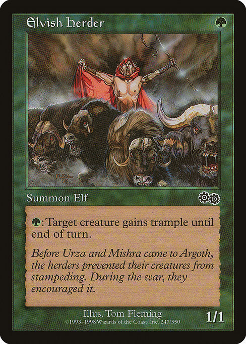 Elvish Herder (247) [Urza's Saga]