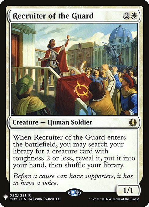 Recruiter of the Guard (CN2-22) [The List]