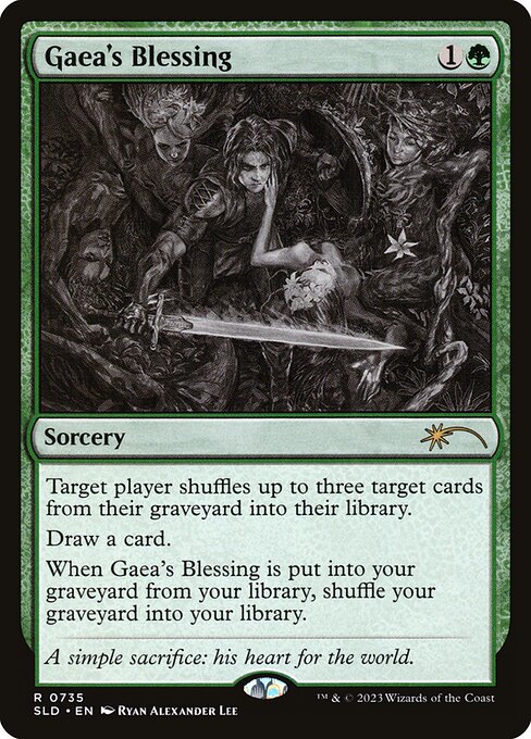 Gaea's Blessing (735) [Secret Lair Drop]