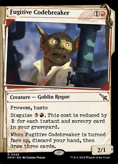 Fugitive Codebreaker (348) [Murders at Karlov Manor] [Showcase]