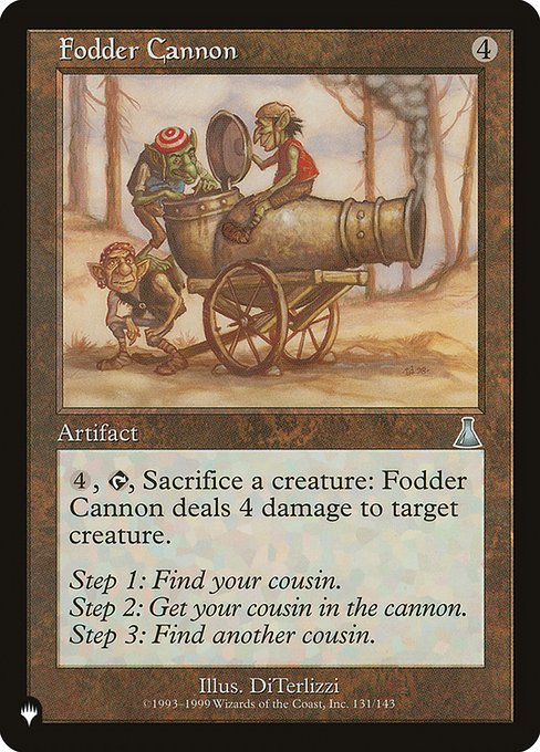 Fodder Cannon (UDS-131) [The List]
