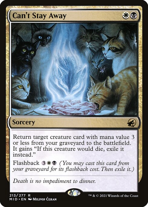 Can't Stay Away (213) [Innistrad: Midnight Hunt]