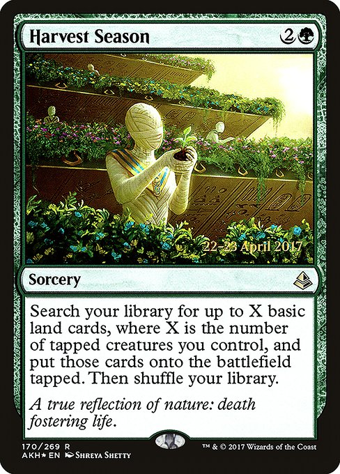 Harvest Season (170s) [Amonkhet Promos]