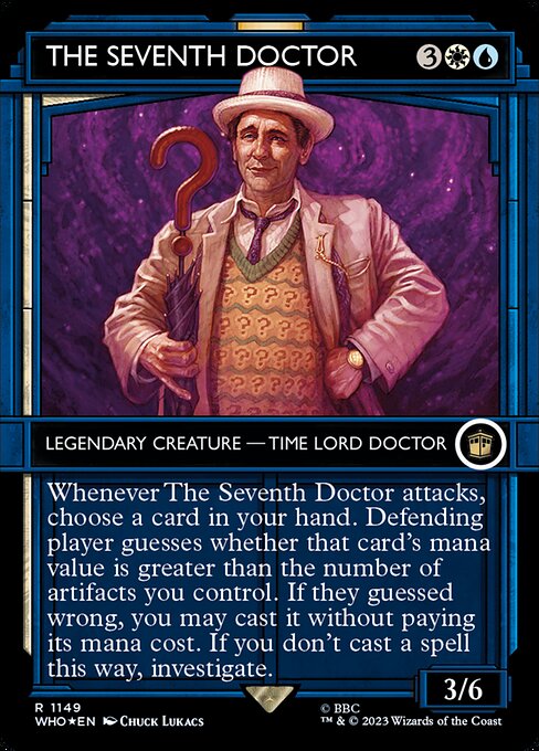 The Seventh Doctor (1149) [Doctor Who] [Showcase, Borderless]