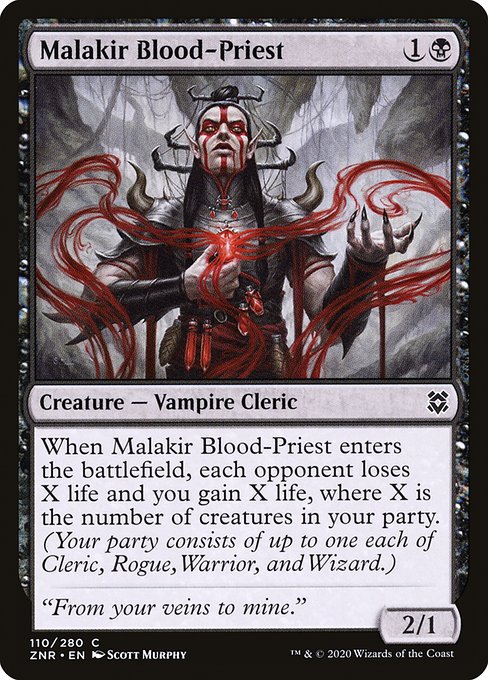 Malakir Blood-Priest (110) [Zendikar Rising]