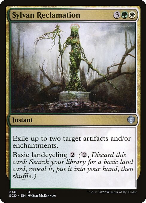 Sylvan Reclamation (248) [Starter Commander Decks]