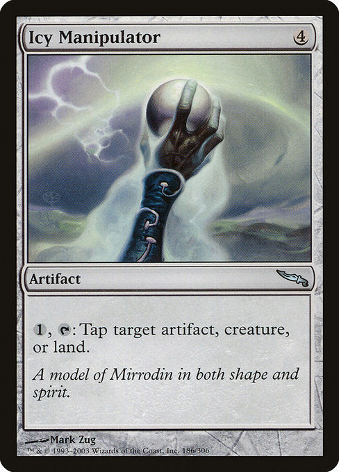 Icy Manipulator (186) [Mirrodin]