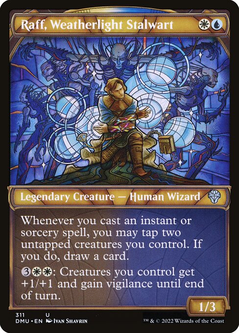Raff, Weatherlight Stalwart (311) [Dominaria United] [Showcase]
