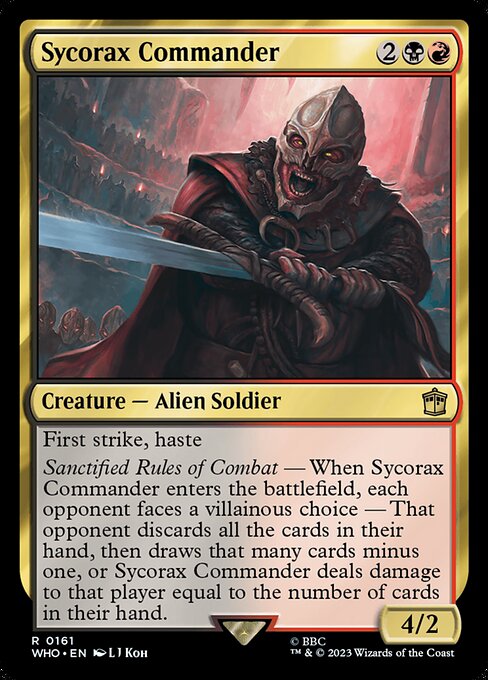 Sycorax Commander (161) [Doctor Who]