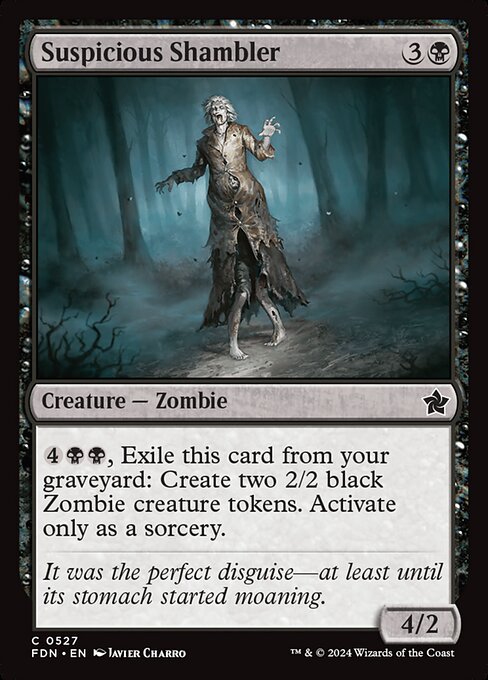 Suspicious Shambler (527) [Foundations]