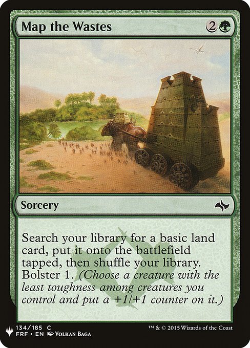 Map the Wastes (FRF-134) [The List]