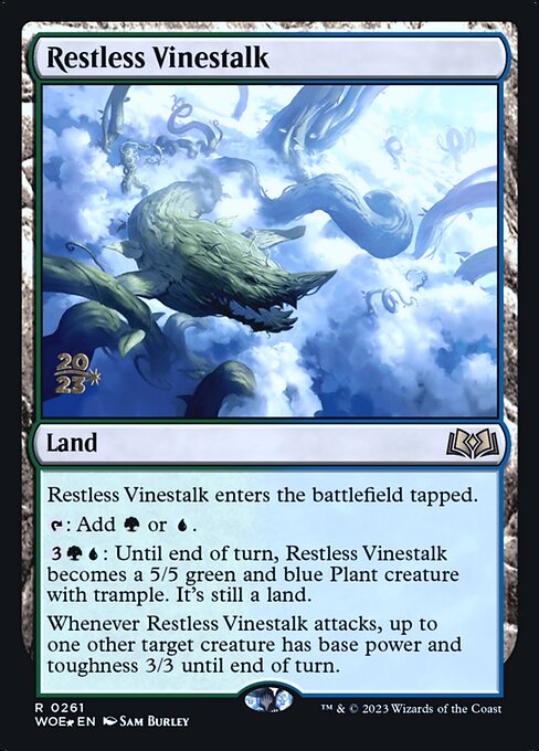Restless Vinestalk (261s) [Wilds of Eldraine Promos]