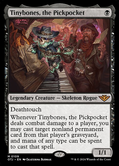 Tinybones, the Pickpocket (109) [Outlaws of Thunder Junction]