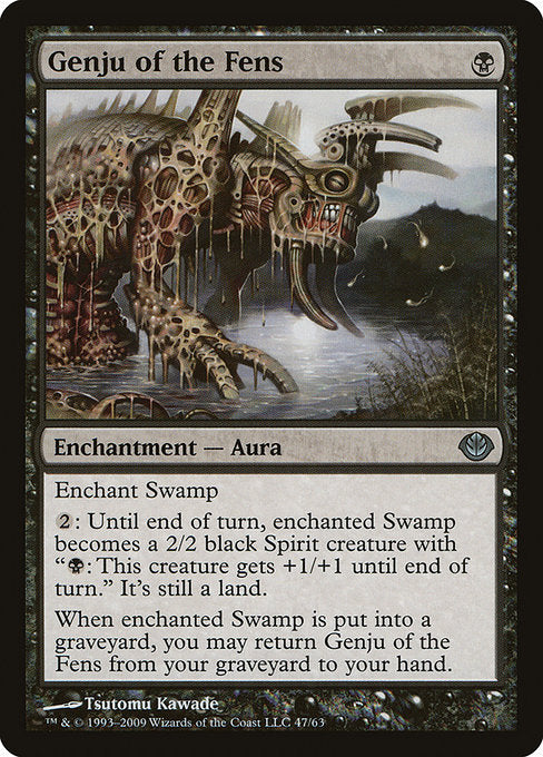 Genju of the Fens (47) [Duel Decks: Garruk vs. Liliana]