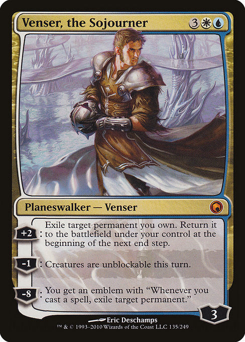 Venser, the Sojourner (135) [Scars of Mirrodin]
