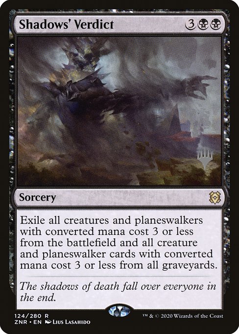 Shadows' Verdict (124p) [Zendikar Rising Promos]