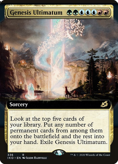 Genesis Ultimatum (336) [Ikoria: Lair of Behemoths] [Extended Art]