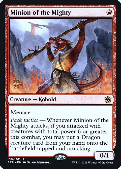 Minion of the Mighty (156s) [Adventures in the Forgotten Realms Promos]