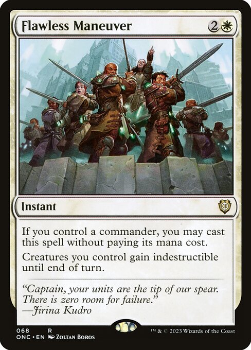 Flawless Maneuver (68) [Phyrexia: All Will Be One Commander]
