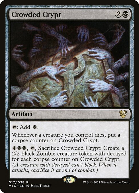 Crowded Crypt (17) [Midnight Hunt Commander]